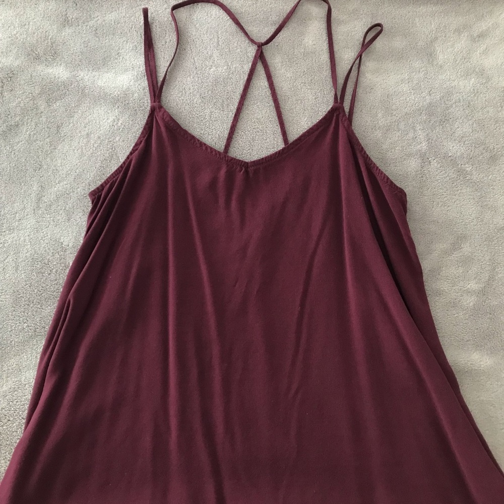 Maroon Tank